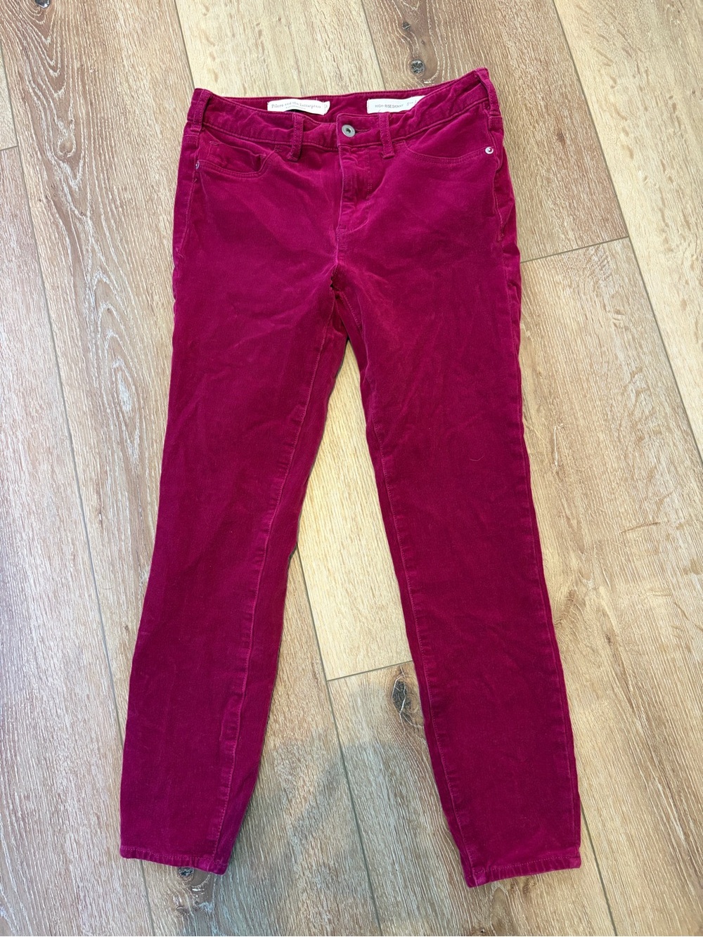 Pilcro corduroy skinny pants